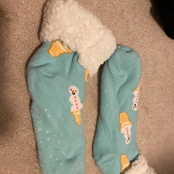 Snowman Ice-cream socks - Picture 3 of 4